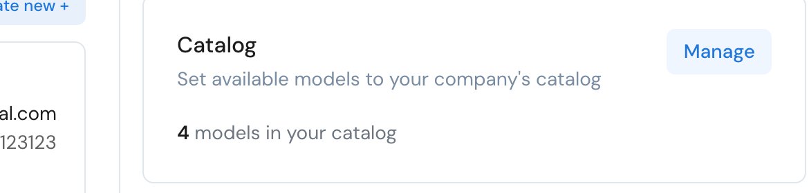 preferences catalog