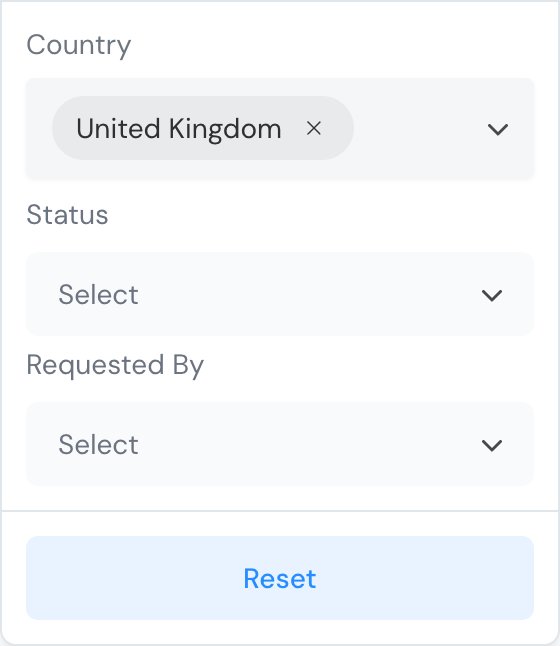 movements filters