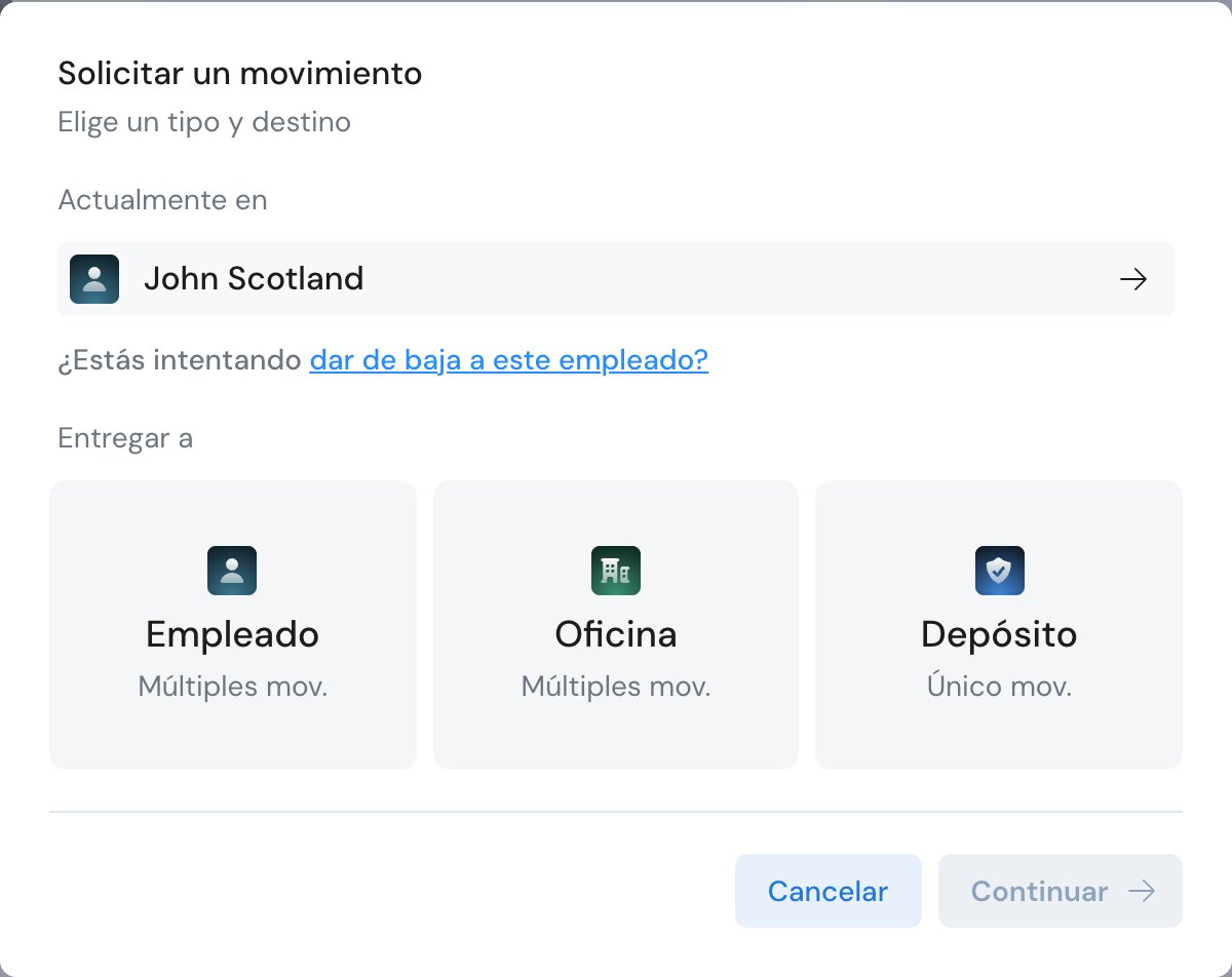 request movement