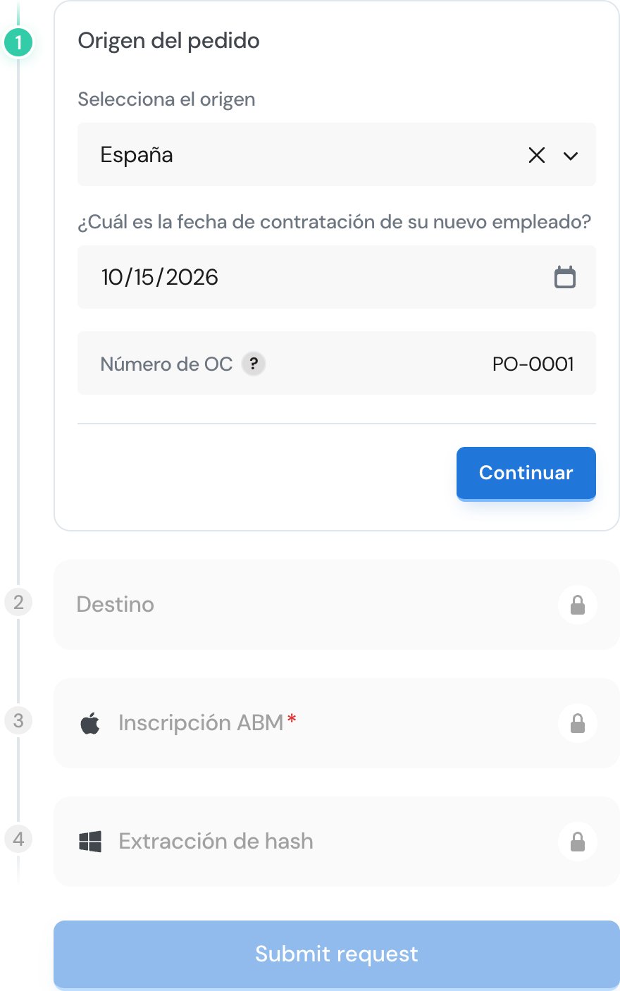order origin